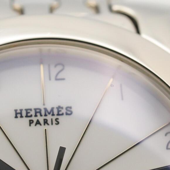 Hermes H-Watch Ronde Wristwatch, Stainless Steel, Women's, White (HR1.510) - Picture 9 of 15